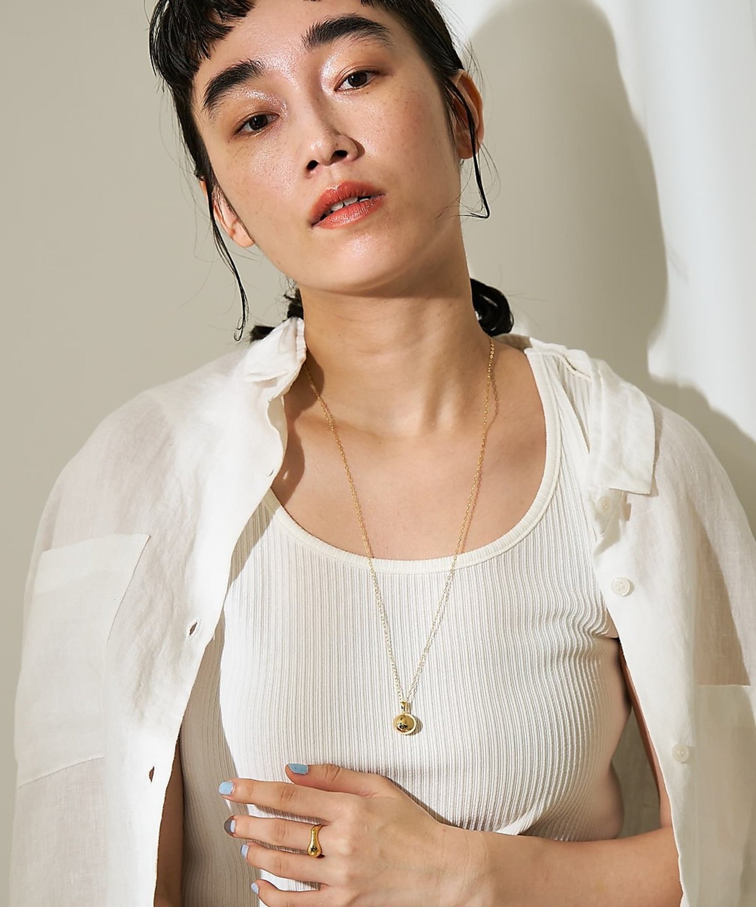 collex 【dignif】【金属アレルギー対応】ネックレス Dew コレックス アクセサリー・腕時計 ネックレス シルバー ゴールド【送料無料】