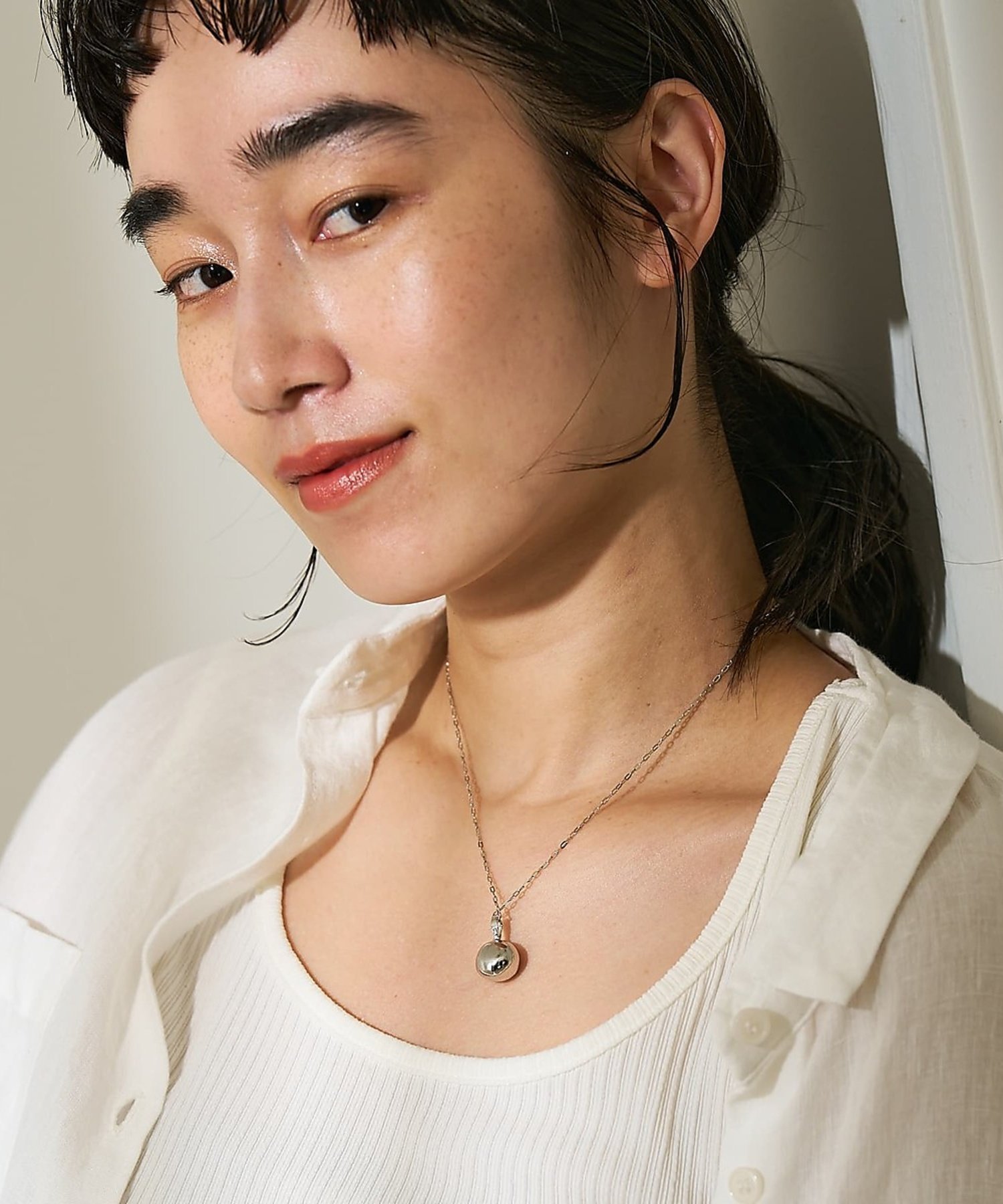 collex 【dignif】【金属アレルギー対応】ネックレス Dew コレックス アクセサリー・腕時計 ネックレス シルバー ゴールド【送料無料】