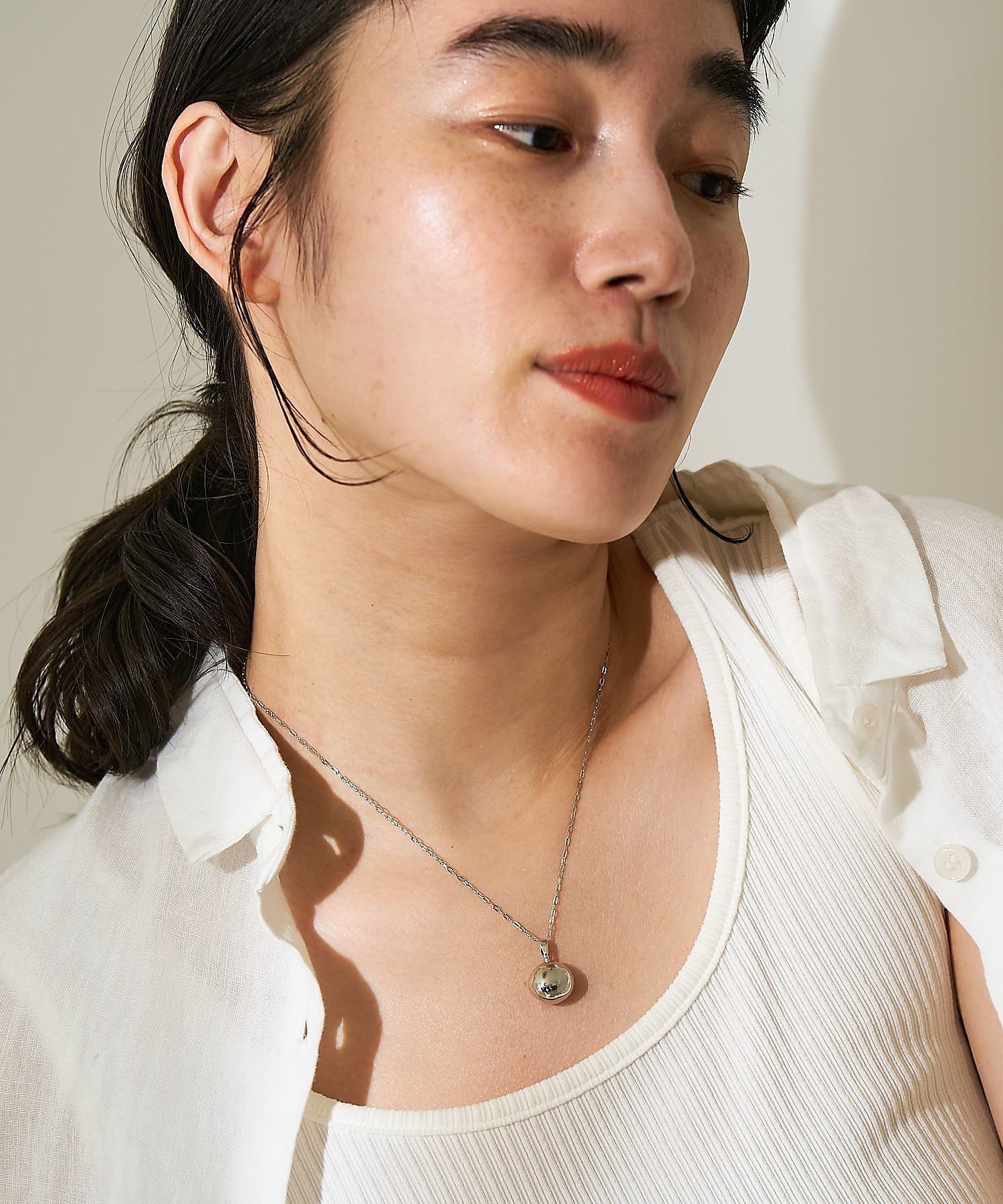 collex 【dignif】【金属アレルギー対応】ネックレス Dew コレックス アクセサリー・腕時計 ネックレス シルバー ゴールド【送料無料】