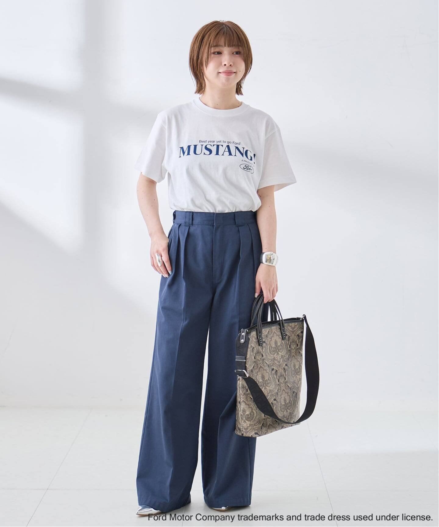 JOURNAL STANDARD L'ESSAGE GOOD ROCK SPEED/グッドロックスピード MUSTANG SS Tシャツ ジャーナルスタンダード レサージュ トップス カットソー・Tシャツ ホワイト