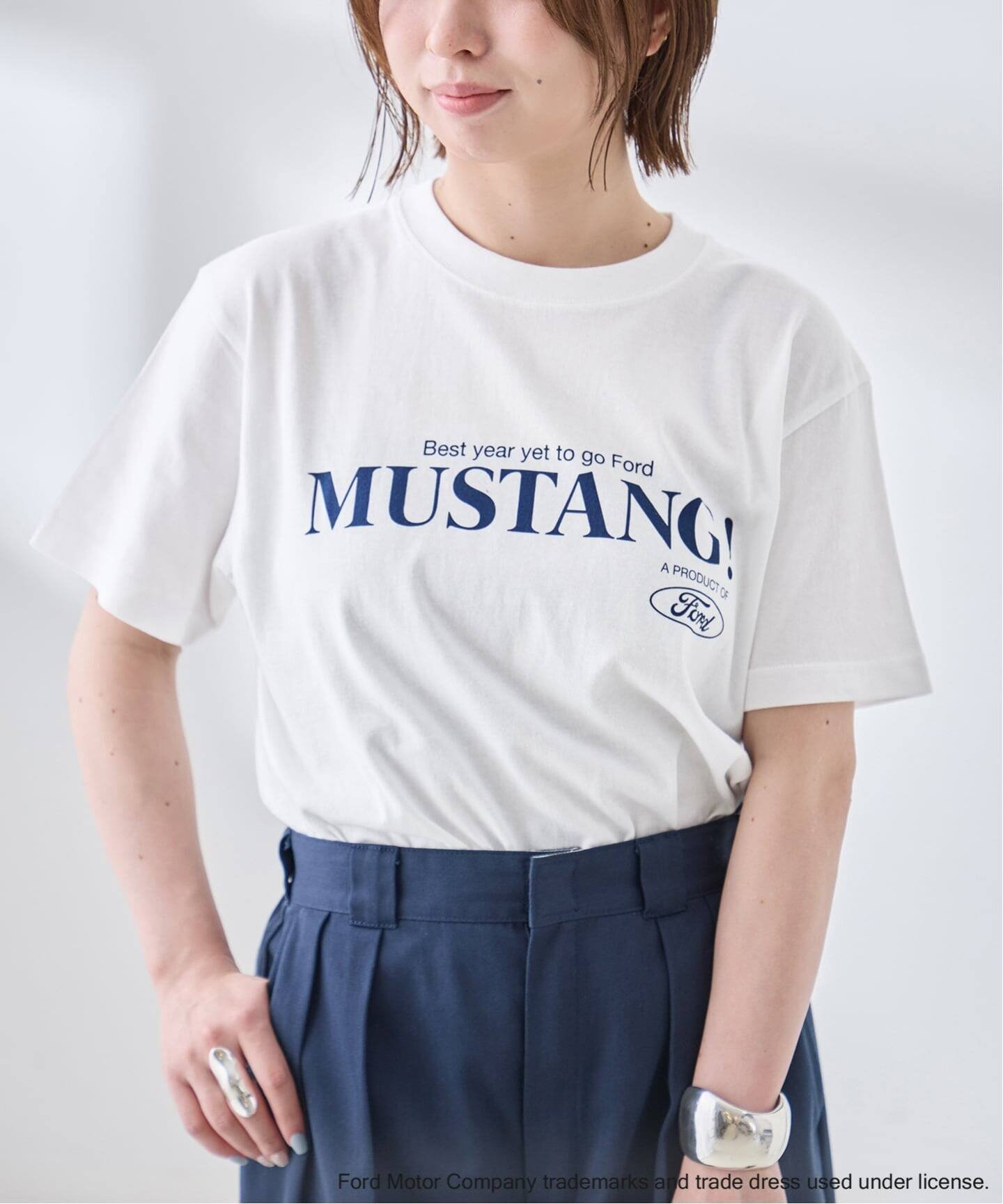 JOURNAL STANDARD L'ESSAGE GOOD ROCK SPEED/グッドロックスピード MUSTANG SS Tシャツ ジャーナルスタンダード レサージュ トップス カットソー・Tシャツ ホワイト