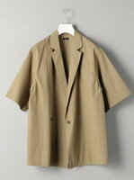 LOEFF <LOEFF(ロエフ)> C/NY セミダブル ショートスリーブ シャツ MEN’S◆ ユナイテッドアローズ アウトレット シャツ/ブラウス 長袖シャツ ベージュ ホワイト