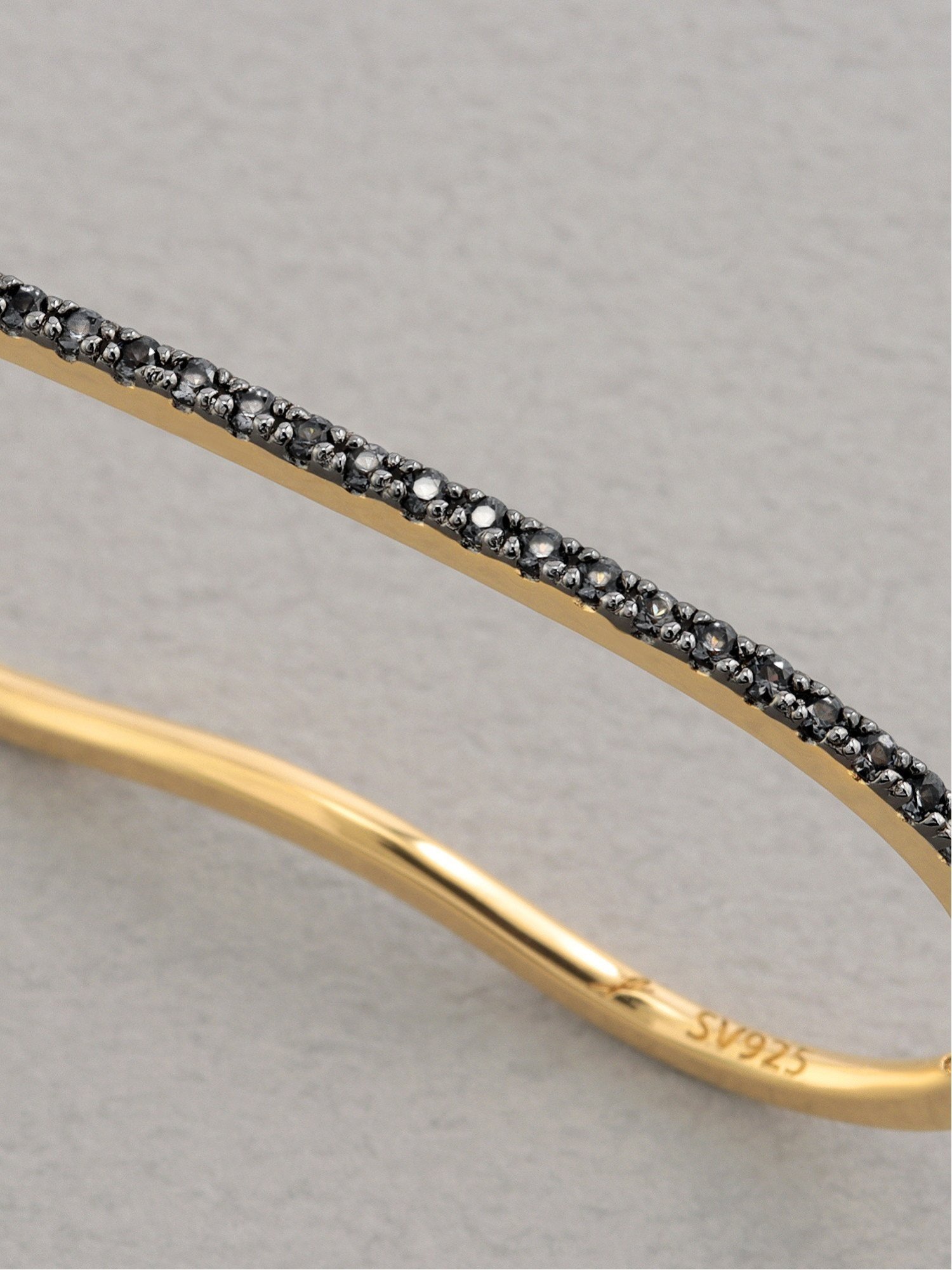 PLUS VENDOME FINELINETATTOO_ダブル フィンガー リング プラス ヴァンドーム アクセサリー・腕時計 リング・指輪 ゴールド【送料無料】