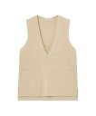 【SALE/50%OFF】ANAYI 【セットアップ対応商品】ミラノリブポケットジレ アナイ トップス その他のトップス ブラック ホワイト ベージュ【送料無料...
