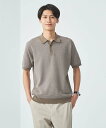【SALE/40%OFF】UNITED ARROWS green label relaxing タックボーダー ニット ポロシャツ ユナイテッドアローズ アウト...