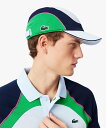 【SALE/40%OFF】LACOSTE 配色パネルテニスキャップ ラコステ 帽子 キャップ【送料無料】