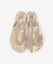 Bshop buntA | <別注>ビーチサンダル Beige (Marble) MEN ビショップ シューズ・靴 サンダル ベージュ【送料無料】