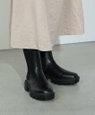 【SALE/50%OFF】BEAMS HEART WOMEN ボリューム サイドゴア ブーツ(22.5~24.5cm) ビームス アウトレット シューズ・靴 ブーツ ホワイト ブラック【送料無料】