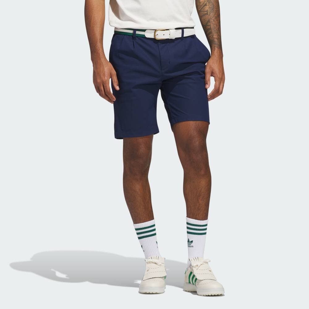 adidas 【公式】アディダス adidas 【オリジナルスゴルフ】ツイストウィーブ 撥水 スリーストライプス ショートパンツ アディダス パンツ その他のパンツ ブルー【送料無料】