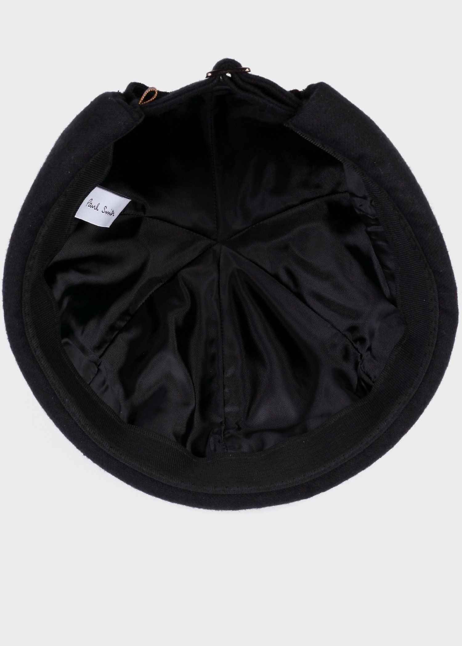 【SALE／30%OFF】Paul Smith ソリッドウール フィッシャーマンキャップ ポール・スミス 帽子 その他の帽子 ブラック【送料無料】