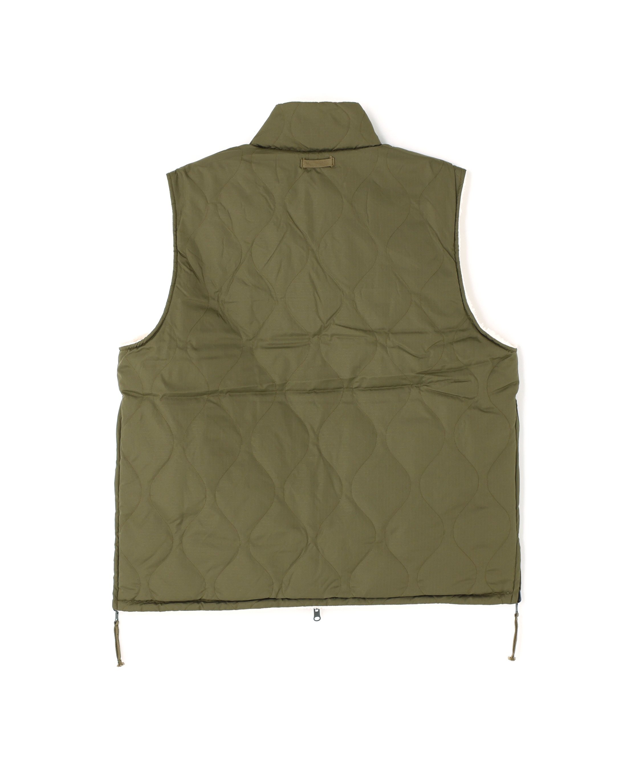 LHP TAION/DOWN+BOA HI VEST エルエイチピー トップス ベスト・ジレ カーキグリーン ブラック【送料無料】