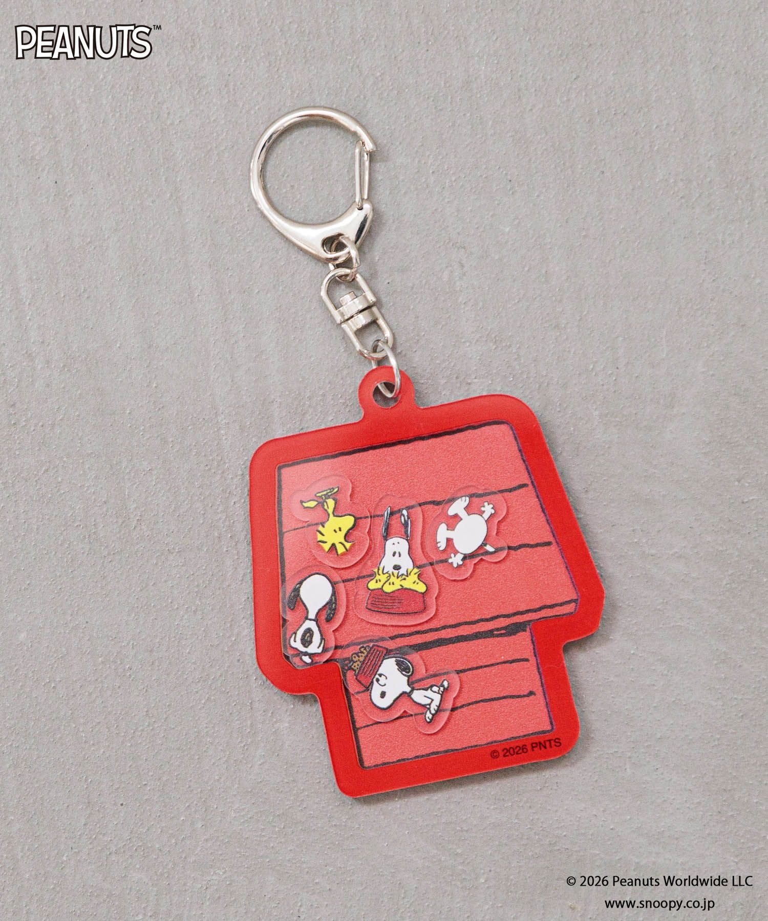 LOWRYS FARM 【SNOOPY】シャカシャカキーチャーム ローリーズファーム ファッション雑貨 チャーム・キーチェーン
