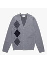 【SALE/30%OFF】LACOSTE アーガイルジャカードハイゲージニットカーディガン ラコステ ニット 長袖ニット【送料無料】