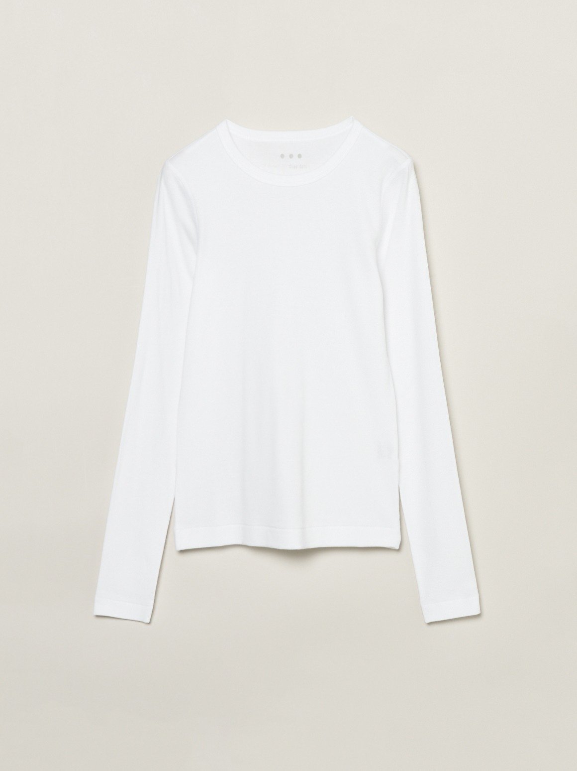 楽天Rakuten Fashionthree dots Organic cotton knits l/s alex スリードッツ トップス カットソー・Tシャツ ホワイト ブラック ネイビー【送料無料】