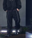 MAISON SPECIAL Different Material Combination Truck Pants メゾンスペシャル パンツ ジャージ・スウェットパンツ ブラック ベージュ ホワイト