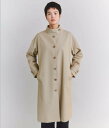 【SALE/41%OFF】SIPULI Cotton Wool Gabardine スタンドカラーコート シプリ ジャケット・アウター その他のジャケット・アウター ベージュ ネイビー【送料無料】