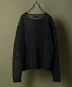 【SALE/55%OFF】NUMBER (N)INE PAPER YARN SEE THROUGH KNIT PULLOVER ナンバーナイン トップス ニット...