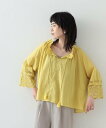 【SALE/37%OFF】GALLEST ネックギャザーブラウス インディヴィ トップス シャツ・ブラウス ブラウン レッド イエロー【送料無料】