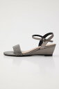 【SALE/33%OFF】STACCATO メタリックコスモスサンダル スタッカート シューズ・靴 サンダル グレー ゴールド【送料無料】