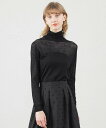 【SALE/43%OFF】MACKINTOSH PHILOSOPHY シアータートルニット マッキントッシュ フィロソフィー トップス ニット ブラック ホワイト【送料無料】