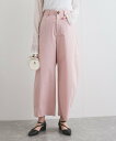 【SALE/50%OFF】ketty 【新色追加】ストレッチクロスカーブパンツ≪手洗い可能≫ ケティ パンツ その他のパンツ ネイビー ベージュ ホワイト ピン...