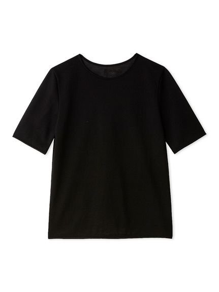 UNDERSON UNDERSON WASHIエアリーTシャツ アンダーソン アンダーソン トップス カットソー・Tシャツ ホワイト ピンク ブラック