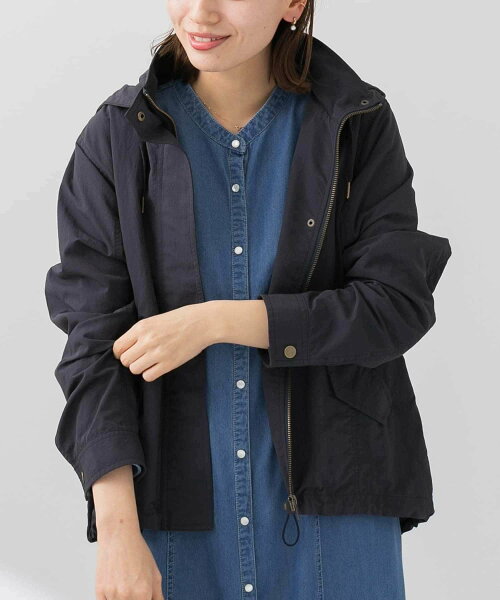 SonnyLabel 抗菌・撥水マウンテンパーカーサニーレーベルコート/ジャケットマウンテンパーカーネイビーブラックカーキベ