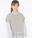 【SALE/65%OFF】SHIPS KIDS SHIPS KIDS:130~155cm / サマーニット ベスト シップス トップス ベスト・ジレ ホワイト ...