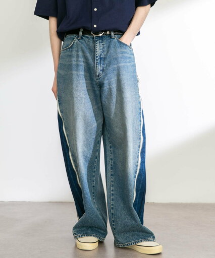 【SALE/30%OFF】Sonny Label Wrangler WREMAKE SIDE ZIP FLARE サニーレーベル パンツ ジーンズ・デニムパンツ ブラック ブルー【送料無料】 【SALE/30%OFF】Sonny Label Wrangler WREMAKE SIDE ZIP FLARE サニーレーベル パンツ ジーンズ・デニムパンツ ブラック ブルー【送料無料】