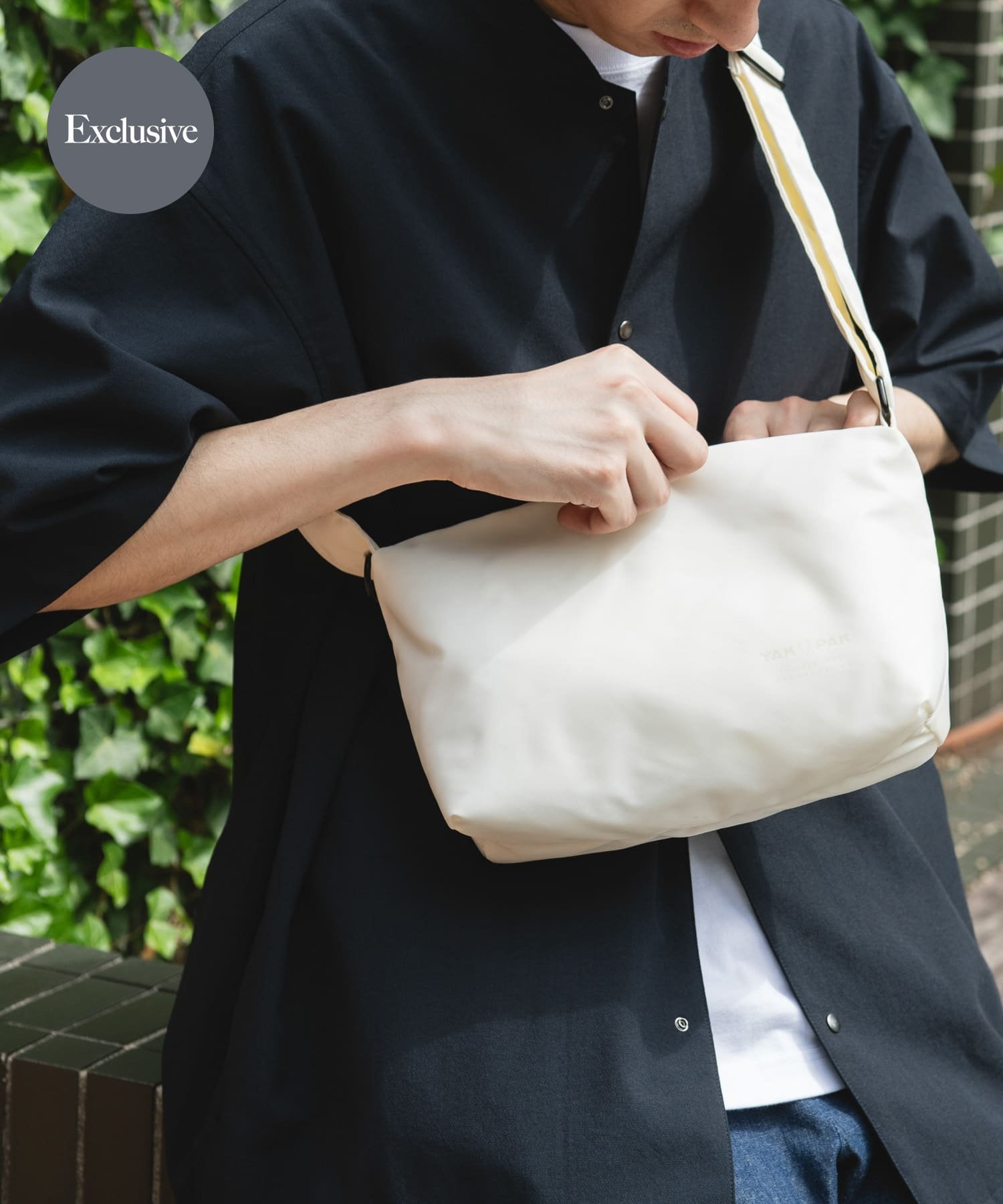 URBAN RESEARCH DOORS 『別注』YAKPAK×DOORS SHOULDER BAG S アーバンリサーチドアーズ バッグ ショルダーバッグ ブラック グレー ホワイト ブラウン【送料無料】
