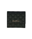 BACKYARD FAMILY ミルクティーボックスコイン三つ折財布 ローラ 財布・ポーチ・ケース 財布 ブラック ピンク ホワイト(4)