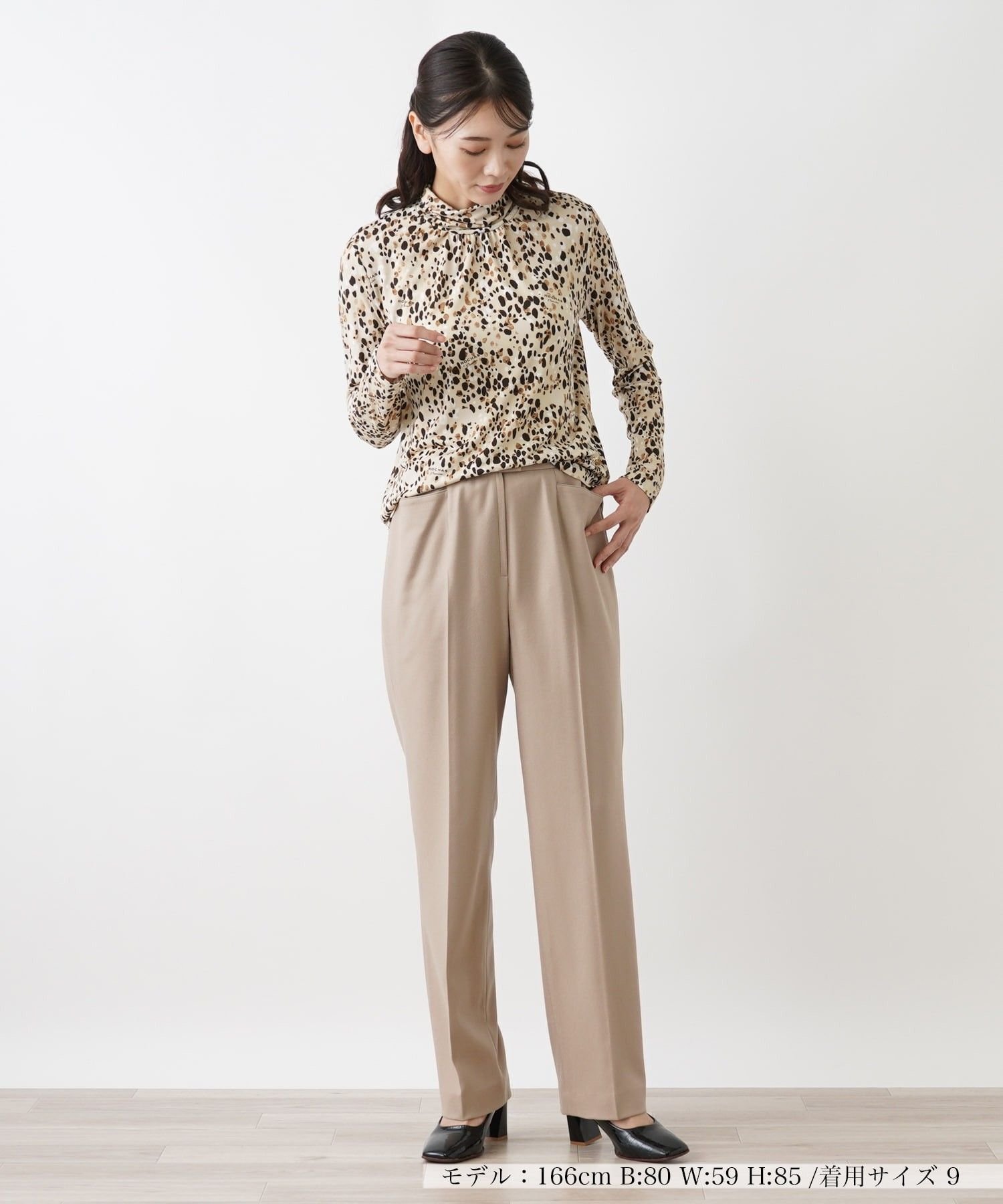 Leilian カットソー【ROCHAS Premiere】 レリアン トップス カットソー・Tシャツ ベージュ