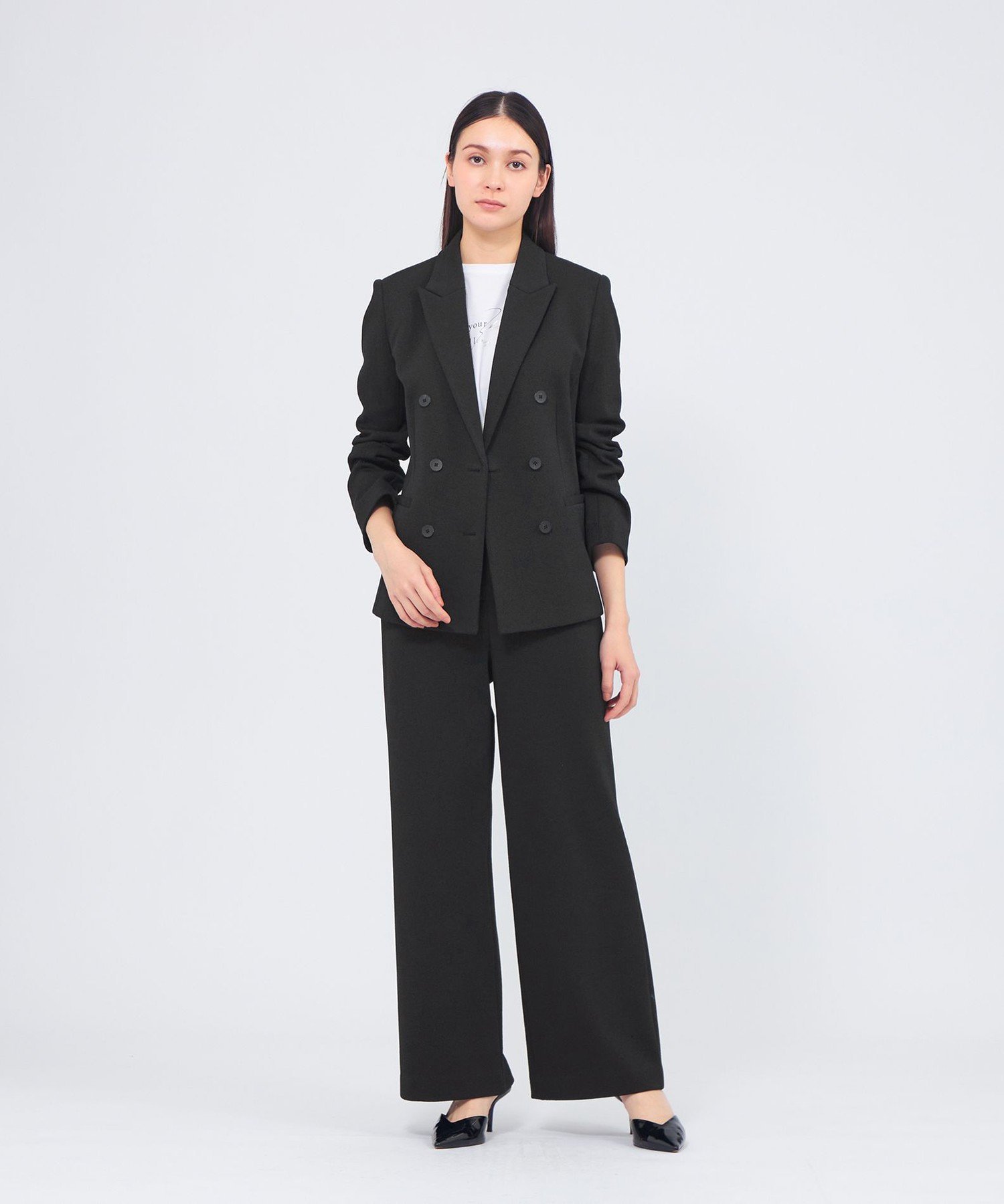 EPOCA 【24 TWENTY FOUR JACKET】 ワイドパンツ エポカ パンツ その他のパンツ ブルー【送料無料】