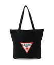 【SALE／50 OFF】GUESS (W)Scuba Bag ゲス バッグ トートバッグ ブラック レッド【送料無料】