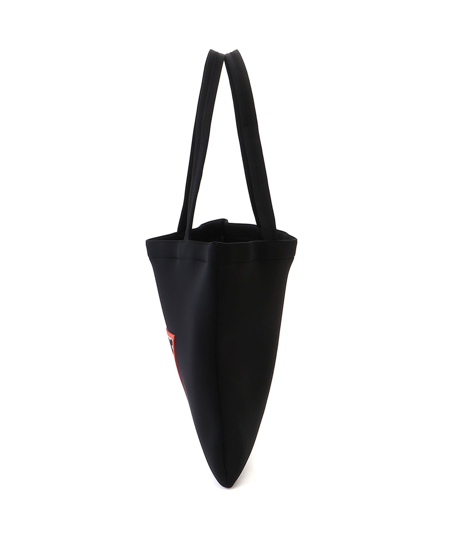GUESS トートバッグ (W)Scuba Bag ゲス バッグ トートバッグ ブラック レッド