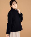 【SALE/40%OFF】any SiS S 【低身長企画】ファインウールモッサスタンド ショート コート エニィスィス ジャケット・アウター その他のジャケッ...
