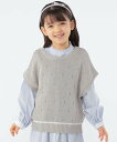 【SALE/65%OFF】SHIPS KIDS SHIPS KIDS:100~125cm / サマーニット ベスト シップス トップス ベスト・ジレ ホワイト ...