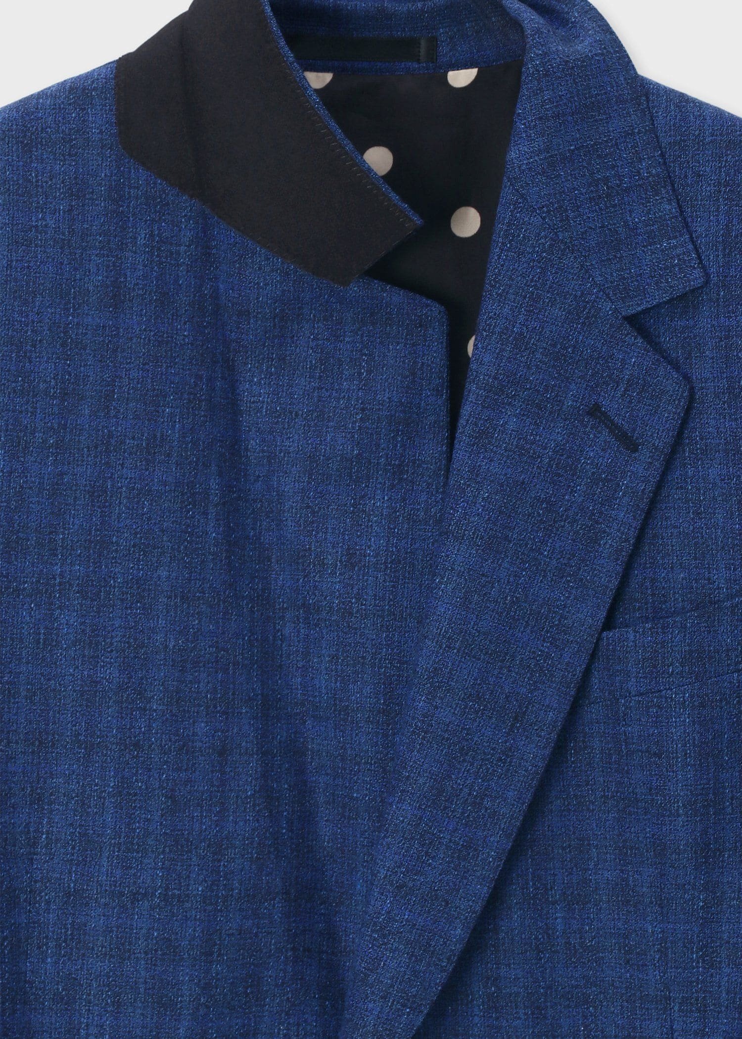 【SALE／30%OFF】Paul Smith ブレンドテクスチャー シングル2Bジャケット ポール・スミス ジャケット・アウター テーラードジャケット・ブレザー ブルー ベージュ【送料無料】