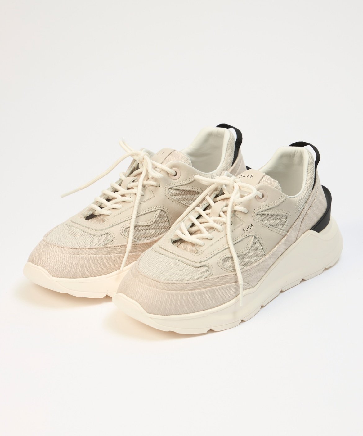 INED 《Men's》メンズスニーカー FG METHOD DRAGON IVORY《D.A.T.E.》 イネド シューズ・靴 スニーカー ホワイト【送料無料】