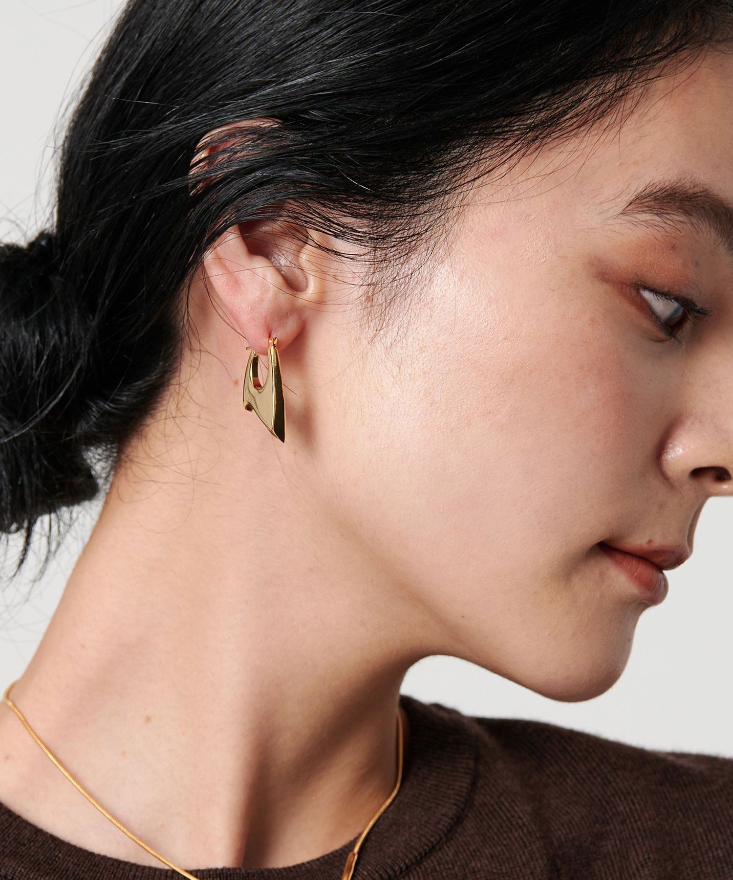 BEAUTY&YOUTH UNITED ARROWS 【一部別注】＜loni＞COLOR PEAK ピアス ビューティー＆ユース　ユナイテッドアローズ アクセサリー・腕時計 ピアス ブラウン ピンク【送料無料】