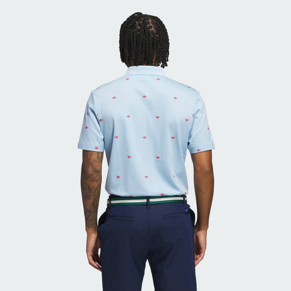 【SALE／20%OFF】adidas 【公式】アディダス adidas 【オリジナルスゴルフ】モノグラム 半袖シャツ アディダス トップス ポロシャツ ブルー【送料無料】