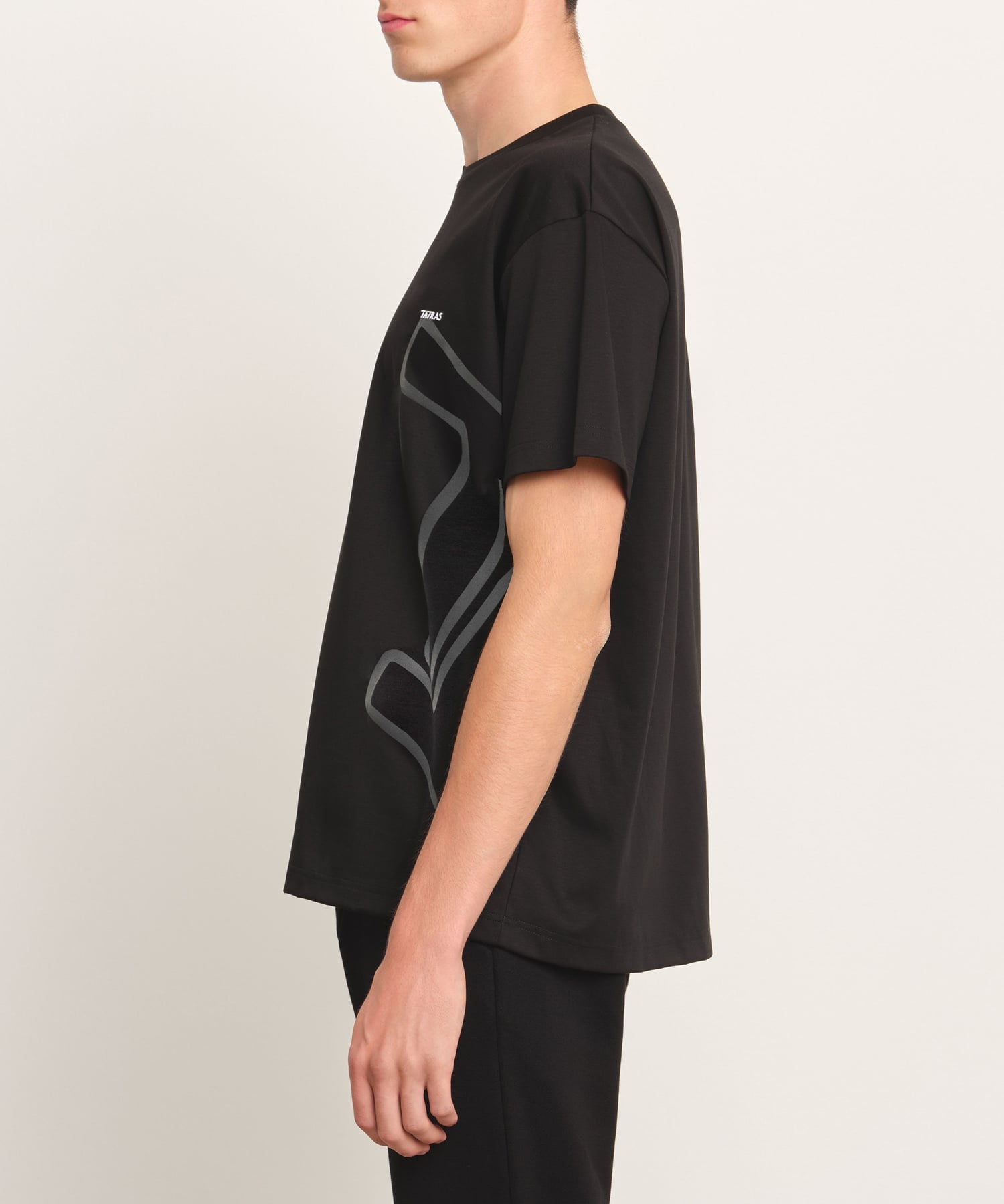 TATRAS 【TATRAS 直営店】LORIS ロリス / Tシャツ タトラスコンセプトストア トップス カットソー・Tシャツ ホワイト ブラック【送料無料】