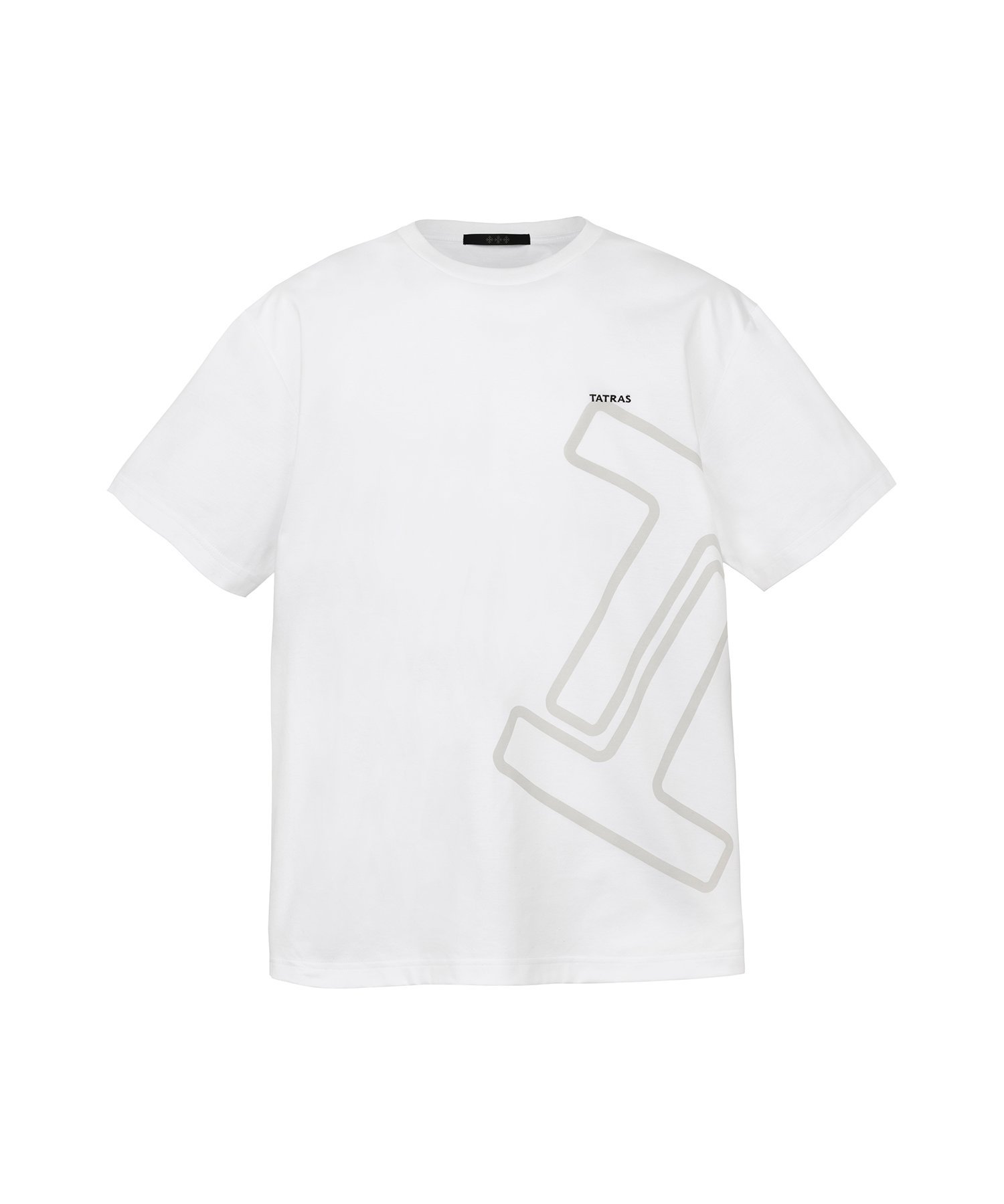 TATRAS 【TATRAS 直営店】LORIS ロリス / Tシャツ タトラスコンセプトストア トップス カットソー・Tシャツ ホワイト ブラック【送料無料】