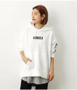 RODEO CROWNS WIDE BOWL (WEB・OUTLET限定)OL BOX LOGOレイヤードパーカー ロデオクラウンズワイドボウル カットソー パーカー ホワイト ブラック グレー【送料無料】