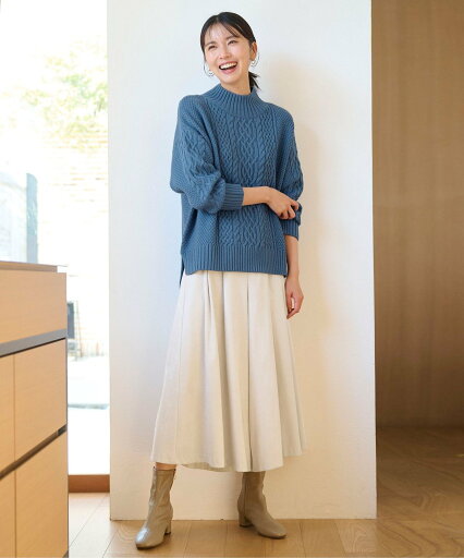 【SALE/50%OFF】any FAM L 【洗濯機可・ウエストゴム】サンディングピーチ スカーチョ エニィファム パンツ その他のパンツ グリーン ネイビー ベージュ 【SALE/50%OFF】any FAM L 【洗濯機可・ウエストゴム】サンディングピーチ スカーチョ エニィファム パンツ その他のパンツ グリーン ネイビー ベージュ