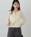 【SALE/10%OFF】N. Natural Beauty Basic レイヤードタンクニットセット エヌ ナチュラルビューティーベーシック* トップス カー...