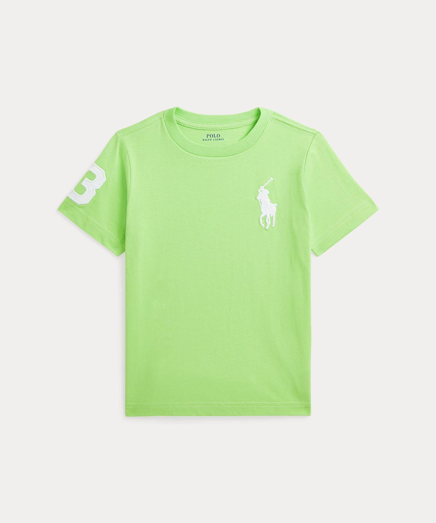 【SALE／50%OFF】POLO RALPH LAUREN (ボーイズ 2才~7才)Big Pony コットン ジャージー Tシャツ ラルフローレン トップス カットソー・Tシャツ グリーンのサムネイル