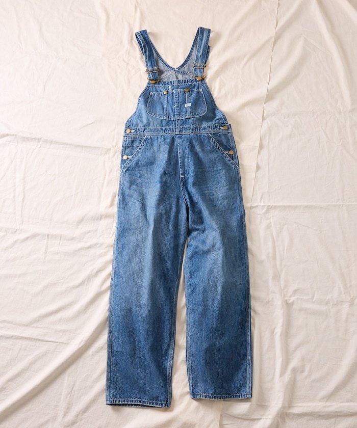 Lee 別注 OVERALL 25AW フリークスストア オールインワン・オーバーオール オールインワン・つなぎ ブルー ネイビー【送料無料】