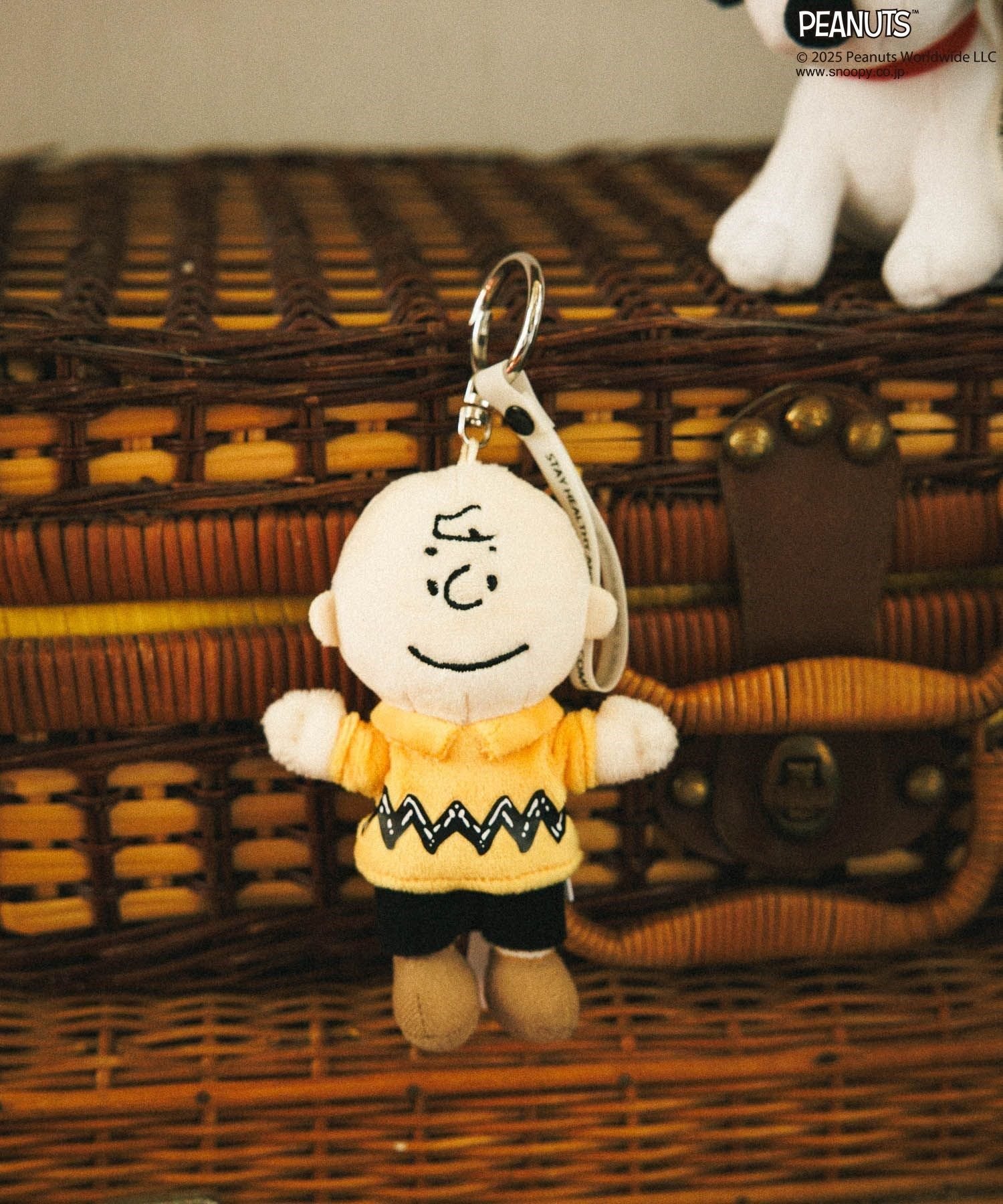 BAYFLOW 【PEANUTS×BAYFLOW】ヌイグルミチャーム ベイフロー インテリア・生活雑貨 オブジェ・置物・ア..