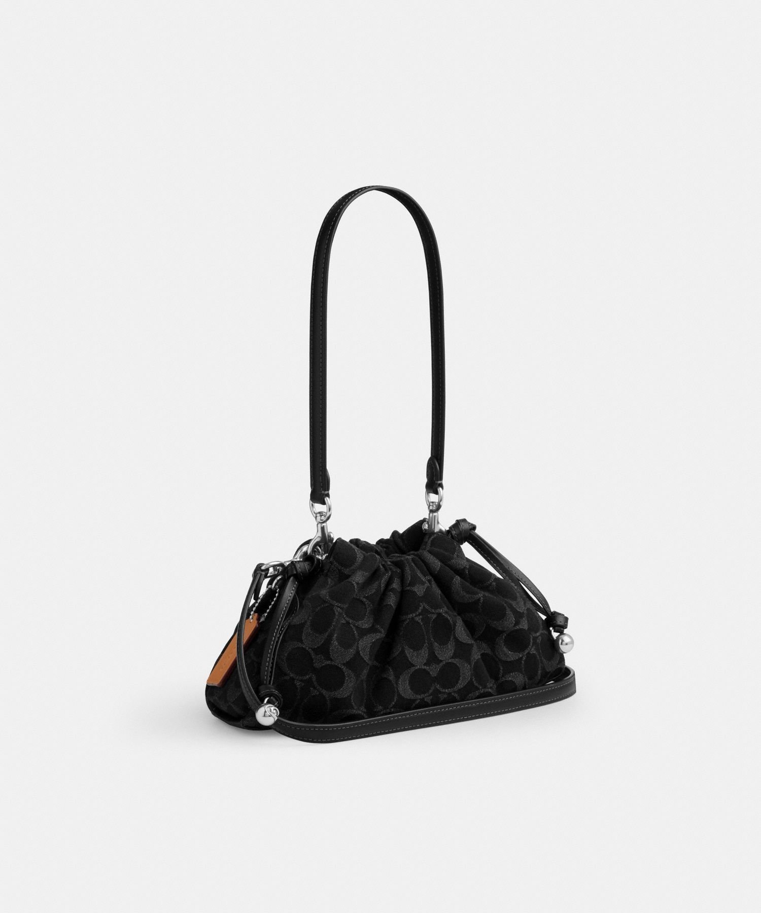 【SALE／60%OFF】COACH OUTLET 【公式】フェイ ショルダー バッグ・シグネチャー デニム コーチ　アウトレット バッグ ショルダーバッグ ブラック【送料無料】